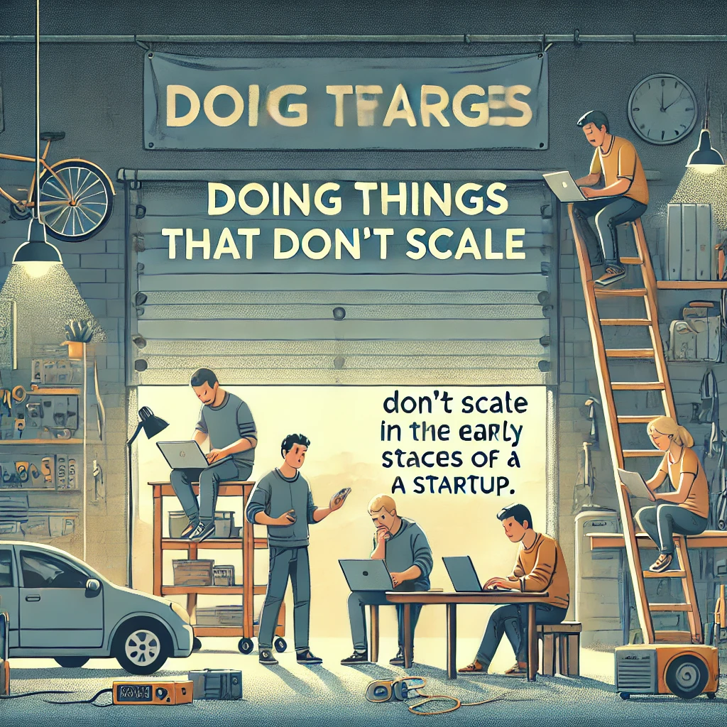 Do Things that Don't Scale